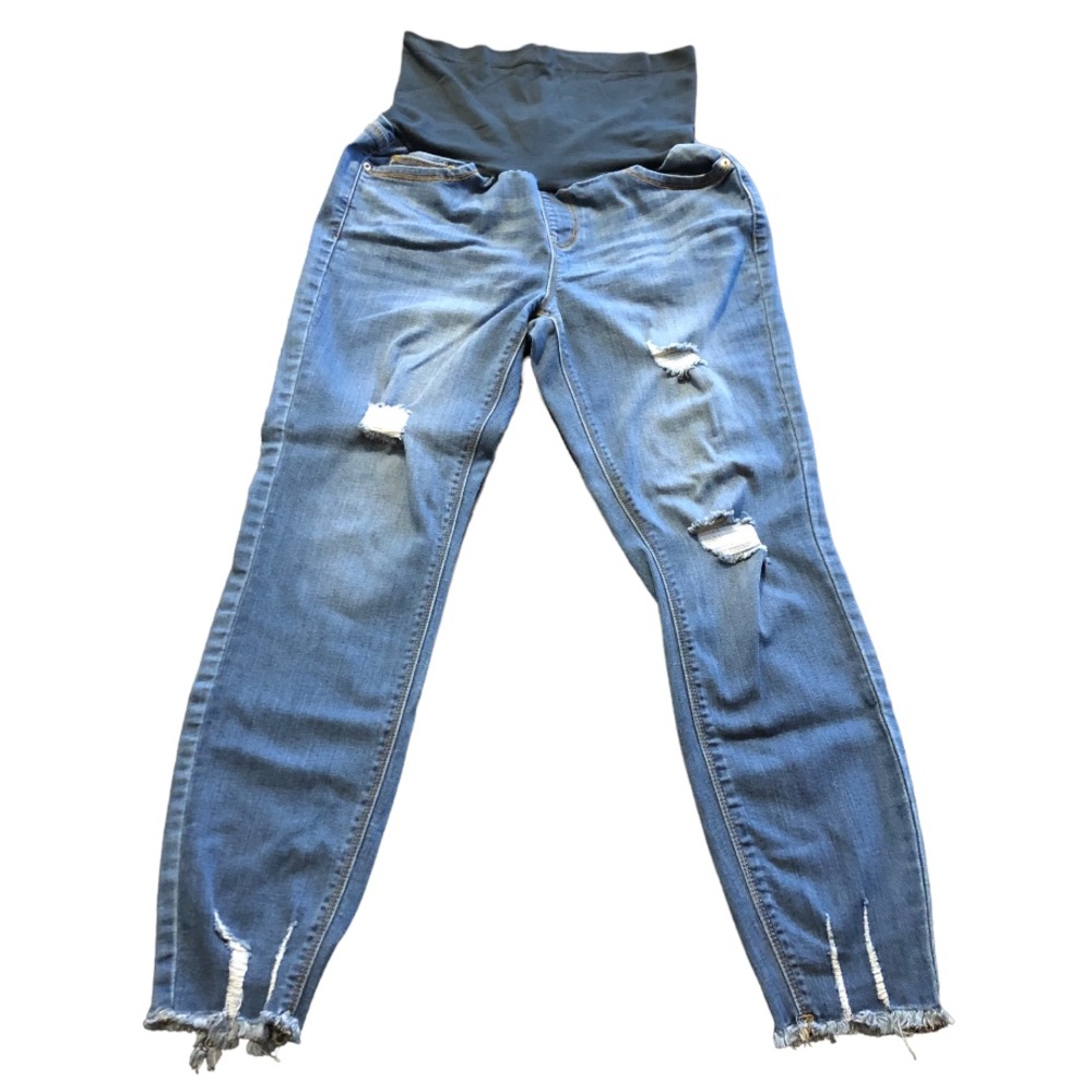 Indigo Poppy Maternity jeans size L